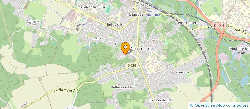 localisation de l'entreprise MONSIEUR FRANCESC MORESO QUEROL à CLERMONT