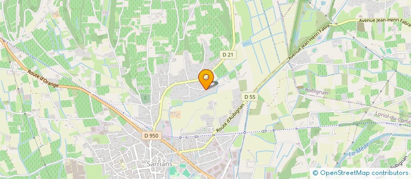 localisation de l'entreprise MONSIEUR FRANCESCO ABATE  SARRIANS