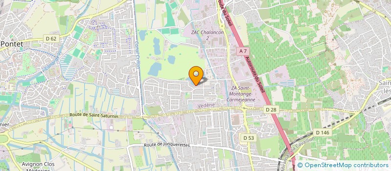 localisation de l'entreprise MONSIEUR FRANCESCO ALESSI  VEDENE