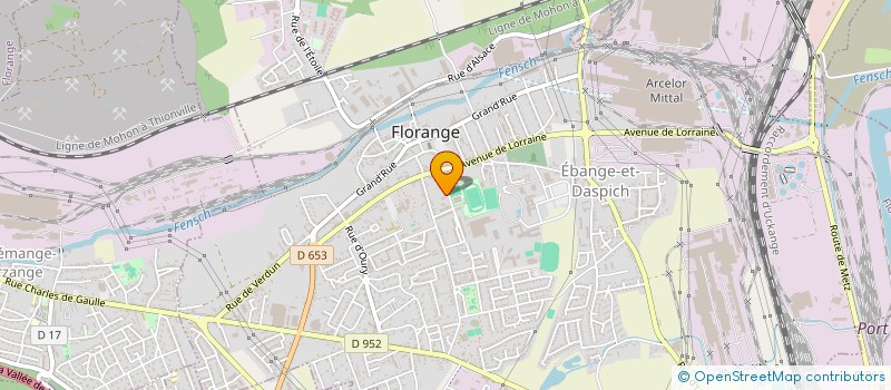 localisation de l'entreprise MONSIEUR FRANCESCO AVANZATO  FLORANGE