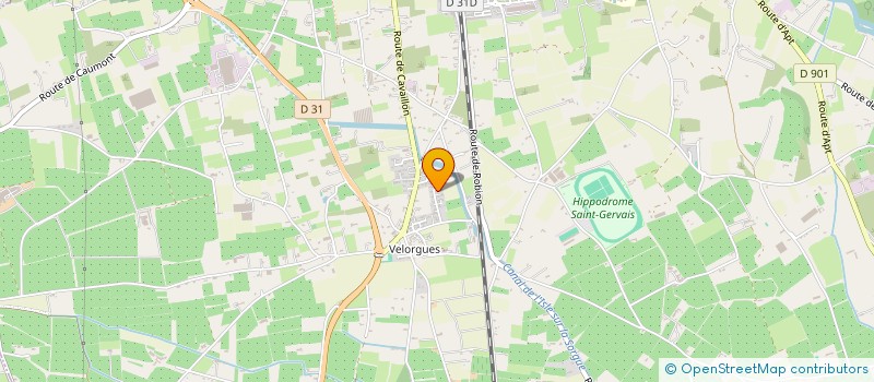 localisation de l'entreprise MONSIEUR FRANCESCO BERNABEI à L'ISLE-SUR-LA-SORGUE