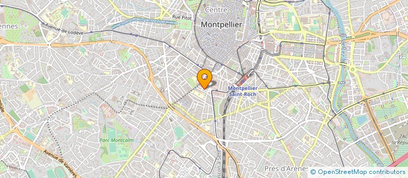 localisation de l'entreprise MONSIEUR FRANCESCO BISANTIS à MONTPELLIER