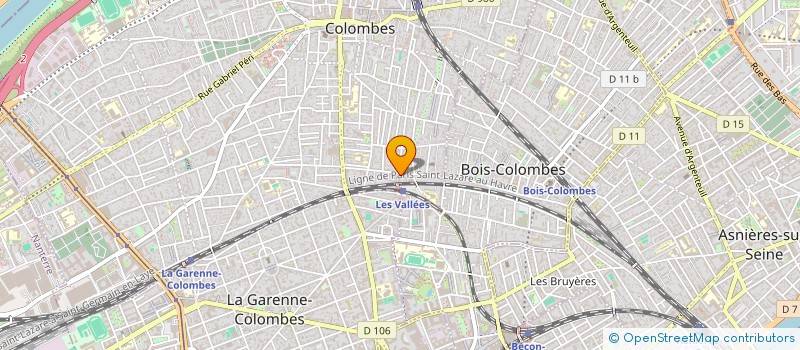localisation de l'entreprise MONSIEUR FRANCESCO BUZZURRO à COLOMBES