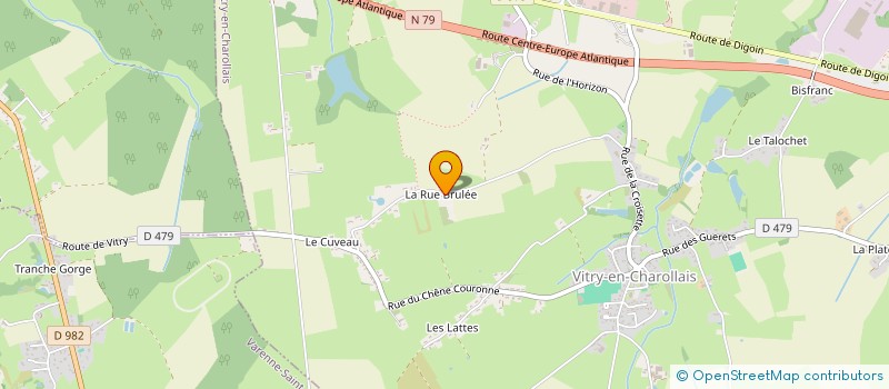 localisation de l'entreprise MONSIEUR FRANCESCO CANGI à VITRY-EN-CHAROLLAIS