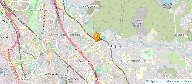 localisation de l'entreprise MONSIEUR FRANCESCO CANNELLA à MARSEILLE
