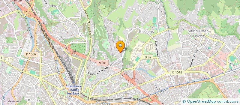 localisation de l'entreprise MONSIEUR FRANCESCO CAROTENUTO  BASSENS