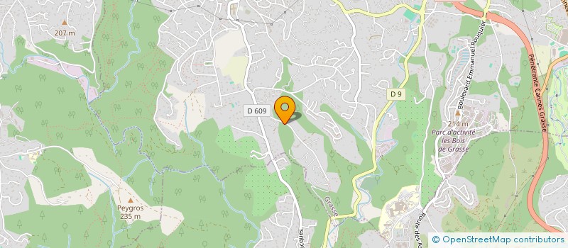 localisation de l'entreprise MONSIEUR FRANCESCO CASU  GRASSE