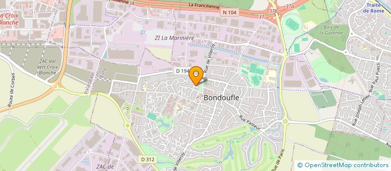 localisation de l'entreprise MONSIEUR FRANCESCO COSENZA  MORSANG-SUR-ORGE