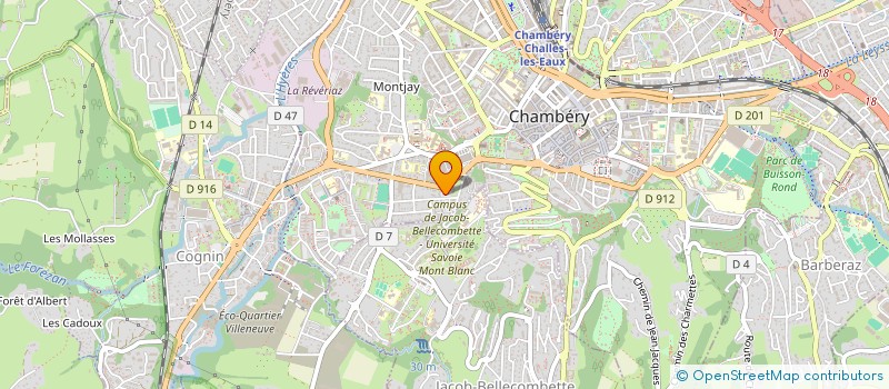 localisation de l'entreprise MONSIEUR FRANCESCO CRACCHIOLO à CHAMBERY