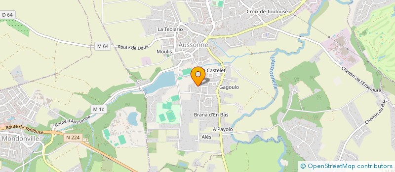 localisation de l'entreprise MONSIEUR FRANCESCO CRUCCAS à AUSSONNE