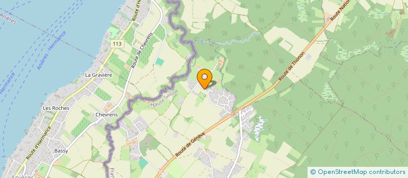 localisation de l'entreprise MONSIEUR FRANCESCO DI FELICIANTONIO  SAINT-CERGUES