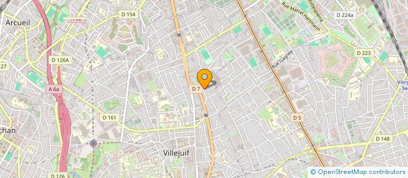 localisation de l'entreprise MONSIEUR FRANCESCO ESPOSITO  VILLEJUIF