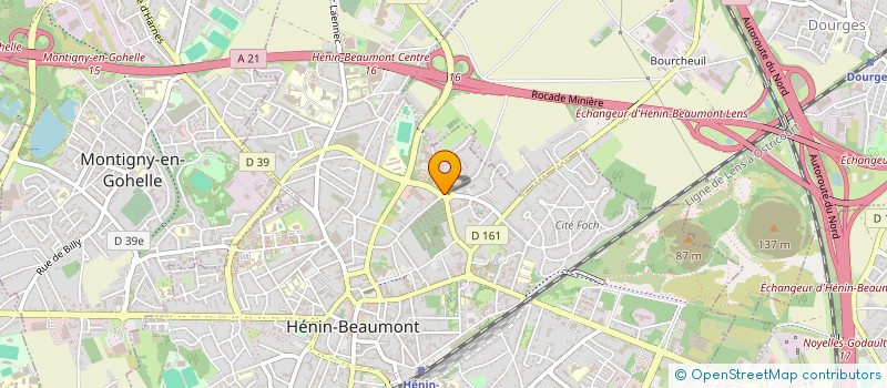localisation de l'entreprise MONSIEUR FRANCESCO FAVATA à ARRAS
