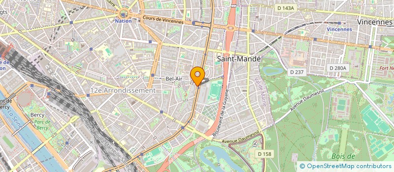 localisation de l'entreprise MONSIEUR FRANCESCO FERRATA  PARIS