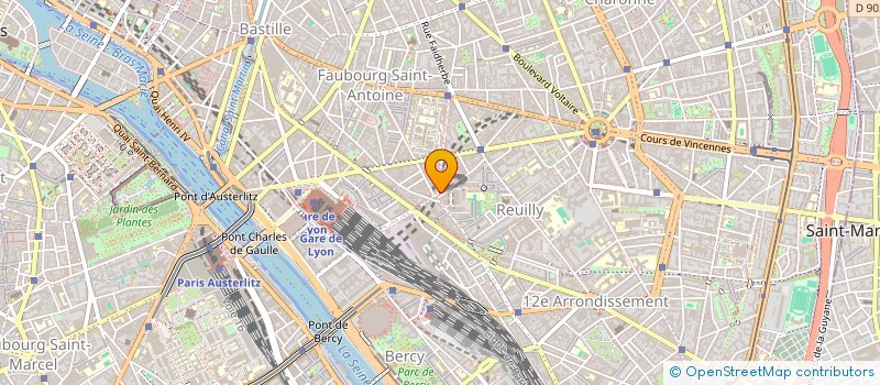 localisation de l'entreprise MONSIEUR FRANCESCO FILIDEI  PARIS