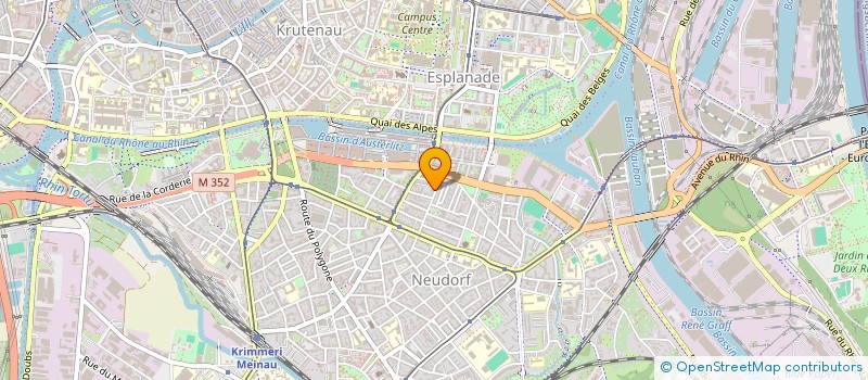 localisation de l'entreprise MONSIEUR FRANCESCO GONZALES à STRASBOURG
