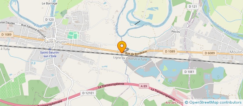 localisation de l'entreprise MONSIEUR FRANCESCO GRILLO  SAINT-SEURIN-SUR-L'ISLE