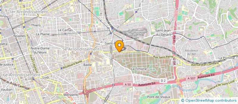 localisation de l'entreprise MONSIEUR FRANCESCO INTERMITE  MARSEILLE