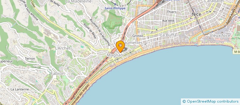 localisation de l'entreprise MONSIEUR FRANCESCO LABORANTE  SAINT-JEAN-CAP-FERRAT