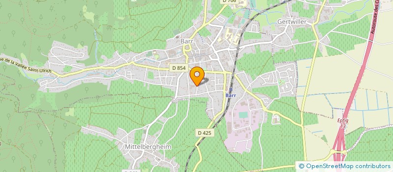 localisation de l'entreprise MONSIEUR FRANCESCO LAROCCA  BARR