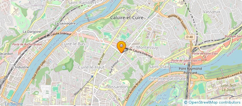 localisation de l'entreprise MONSIEUR FRANCESCO LATTARULO à CALUIRE-ET-CUIRE