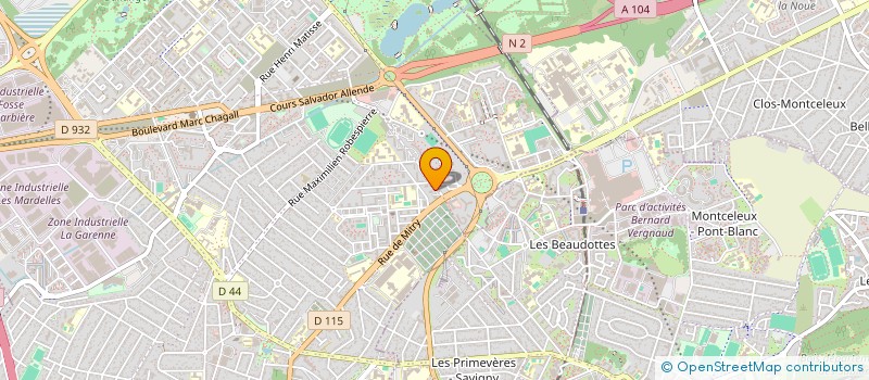 localisation de l'entreprise MONSIEUR FRANCESCO LOMBARDI DE SANTIS à AULNAY-SOUS-BOIS