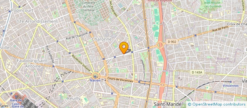 localisation de l'entreprise MONSIEUR FRANCESCO LOVISON  PARIS