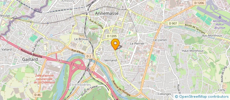 localisation de l'entreprise MONSIEUR FRANCESCO MASTRANDREA à ANNEMASSE