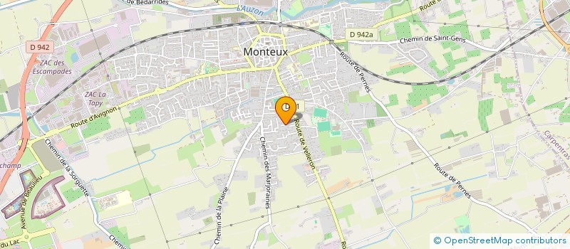 localisation de l'entreprise MONSIEUR FRANCESCO MATARISE à MONTEUX