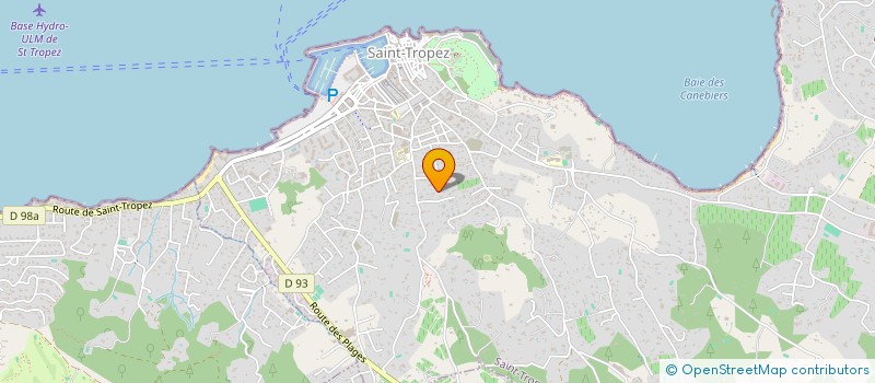 localisation de l'entreprise MONSIEUR FRANCESCO MORGESE à SAINT-TROPEZ