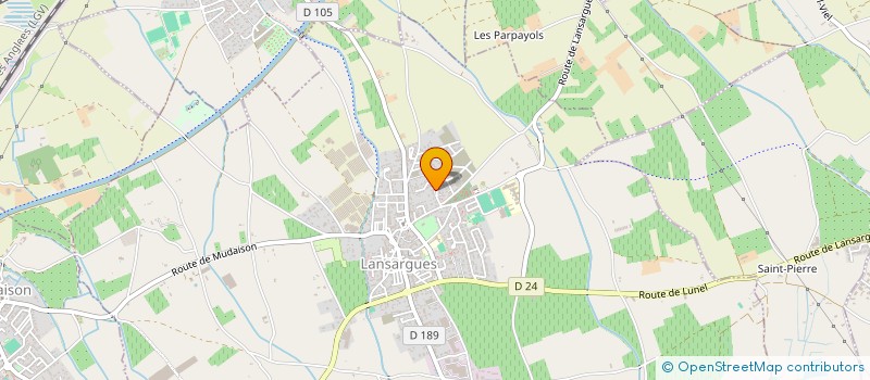 localisation de l'entreprise MONSIEUR FRANCESCO NATALE  LANSARGUES