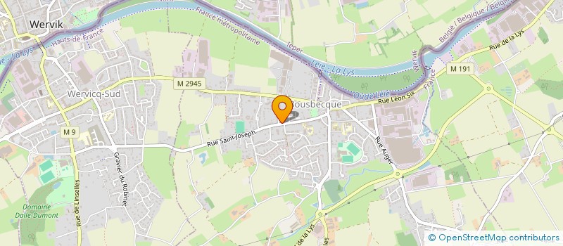 localisation de l'entreprise MONSIEUR FRANCESCO NUCERA  BOUSBECQUE