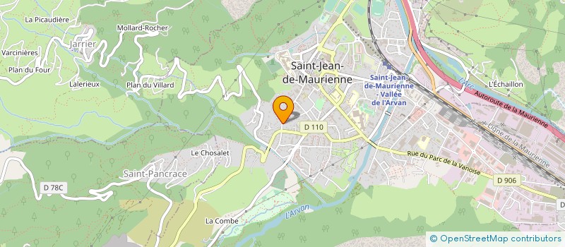 localisation de l'entreprise MONSIEUR FRANCESCO PARDO à SAINT-JEAN-DE-MAURIENNE