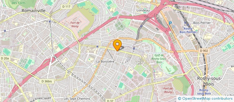 localisation de l'entreprise MONSIEUR FRANCESCO PERI à MONTREUIL