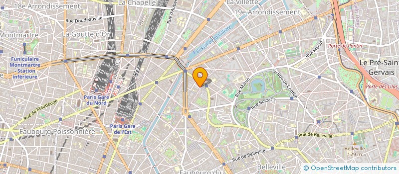 localisation de l'entreprise MONSIEUR FRANCESCO PICCININI  PARIS