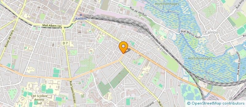 localisation de l'entreprise MONSIEUR FRANCESCO PIEROTTI  AMIENS