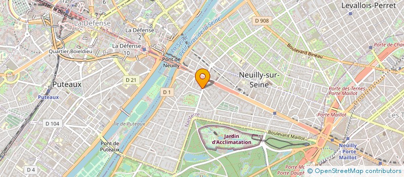 localisation de l'entreprise MONSIEUR FRANCESCO PIRRELLO à NEUILLY-SUR-SEINE