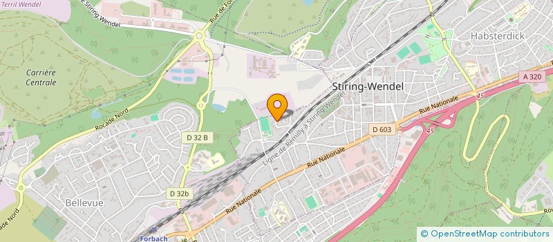 localisation de l'entreprise MONSIEUR FRANCESCO PISCHEDDA  STIRING-WENDEL