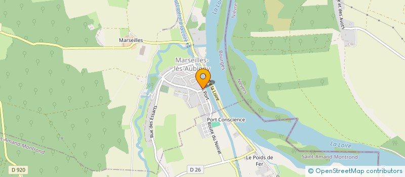 localisation de l'entreprise MONSIEUR FRANCESCO RAIMONDO à MARSEILLES-LES-AUBIGNY