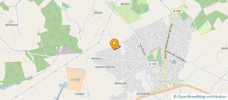 localisation de l'entreprise MONSIEUR FRANCESCO RIOTTO  SURZUR