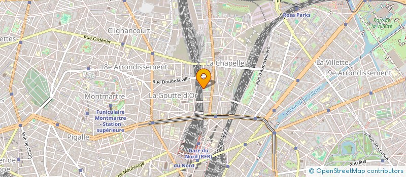 localisation de l'entreprise MONSIEUR FRANCESCO ROMANELLO  PARIS