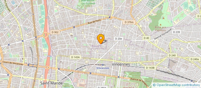 localisation de l'entreprise MONSIEUR FRANCESCO SCORZA à MONTREUIL