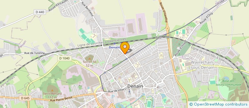 localisation de l'entreprise MONSIEUR FRANCESCO STRANGIS  DENAIN