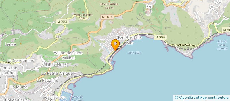 localisation de l'entreprise MONSIEUR FRANCESCO UBALDI  EZE