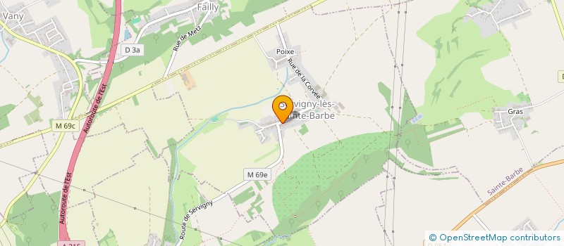 localisation de l'entreprise MONSIEUR FRANCESCO VACCARELLA  SERVIGNY-LES-SAINTE-BARBE