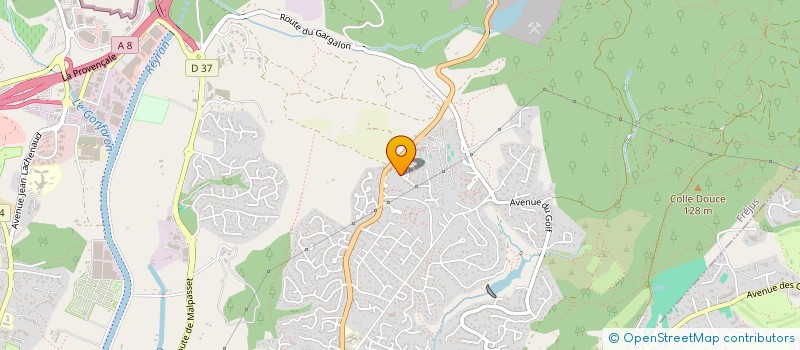 localisation de l'entreprise MONSIEUR FRANCESCO VALENTE à FREJUS