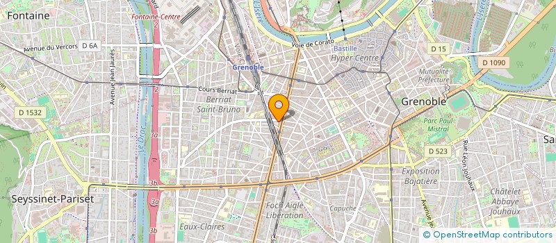 localisation de l'entreprise MONSIEUR FRANCESCO VIDONI à GRENOBLE