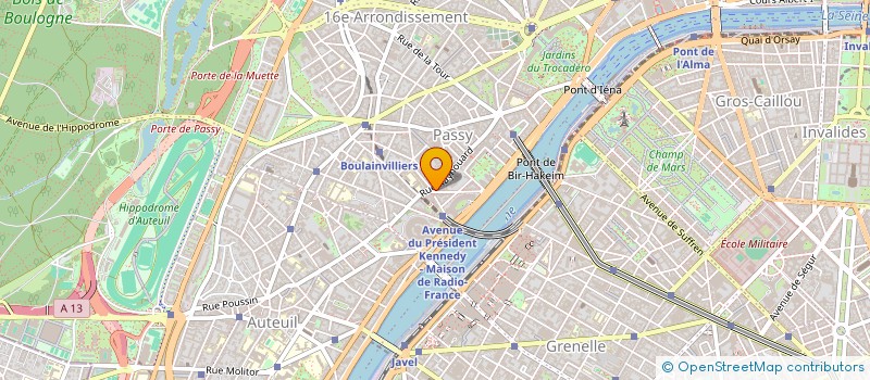 localisation de l'entreprise MONSIEUR FRANCESCO VIGLIANTI  PARIS