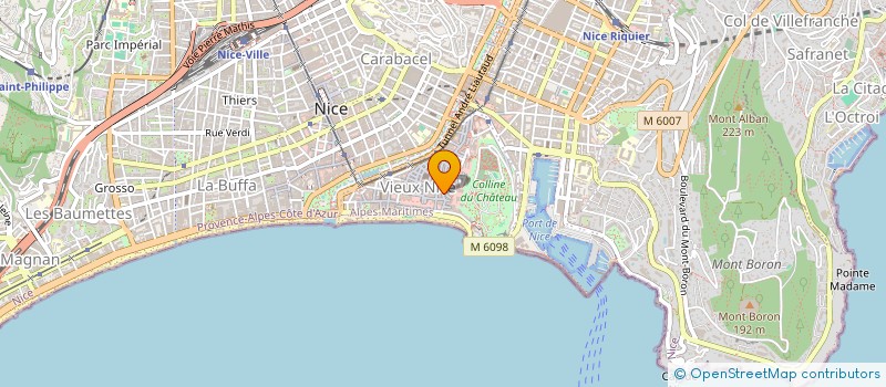 localisation de l'entreprise MONSIEUR FRANCESCO ZENI  NICE