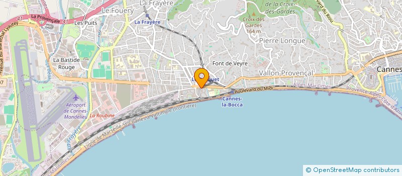 localisation de l'entreprise MONSIEUR FRANCESKO GRECA  CANNES